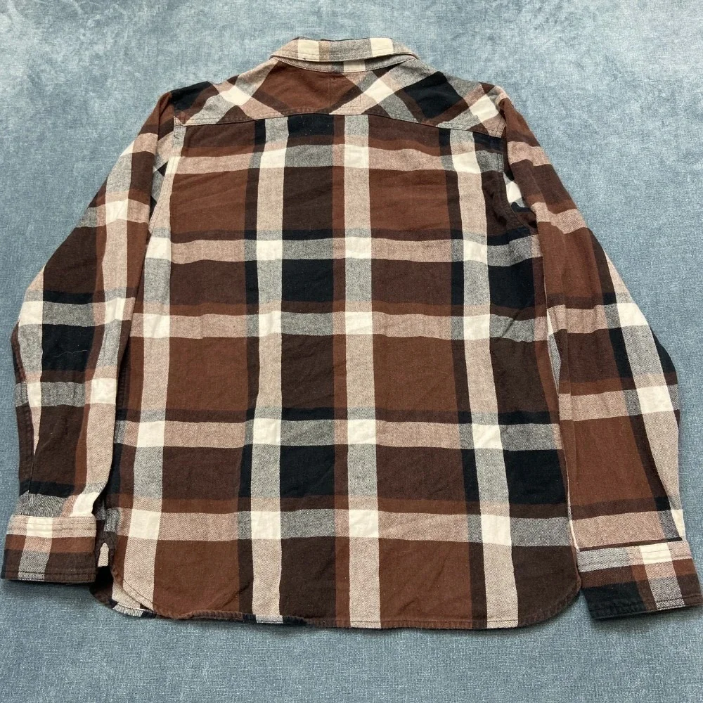 Levi's Shirt Mens Large Multicolor Check Cotton Button Up Flannel Long Sleeve